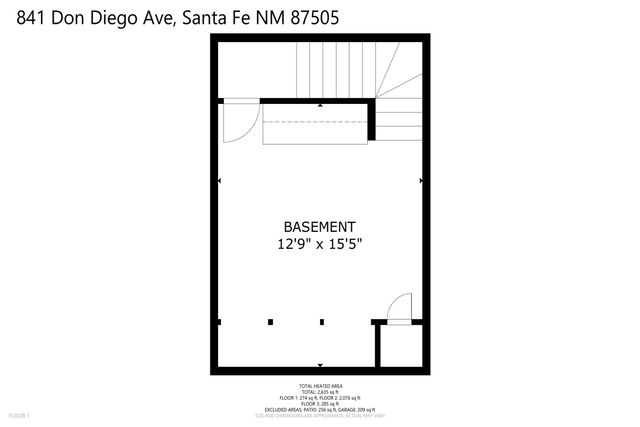 841 Don Diego, Santa Fe, NM 87505