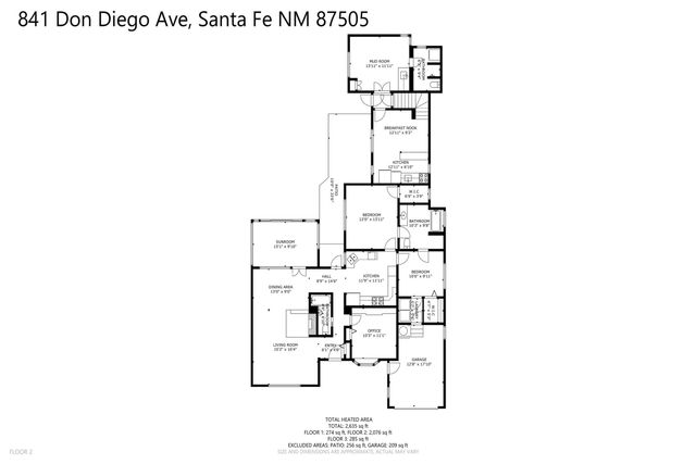 841 Don Diego, Santa Fe, NM 87505