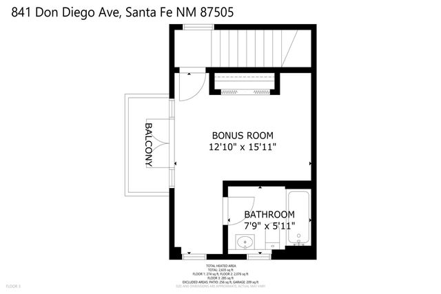 841 Don Diego, Santa Fe, NM 87505