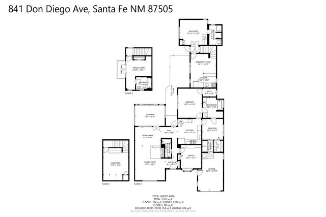 841 Don Diego, Santa Fe, NM 87505