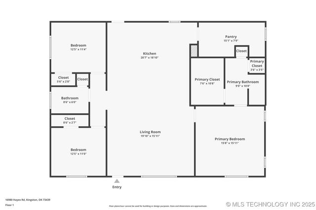 16980 Hayes Road, Kingston, OK 73439