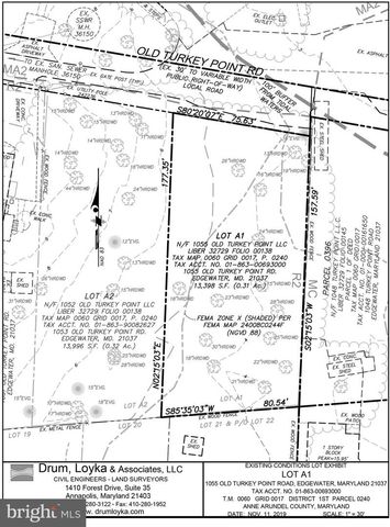 1055 OLD TURKEY POINT RD, Edgewater, MD 21037