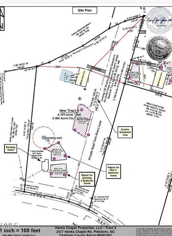 2477 Hanks Chapel Road, Pittsboro, NC 27312