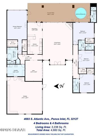 4693 S Atlantic Avenue, Ponce Inlet, FL 32127