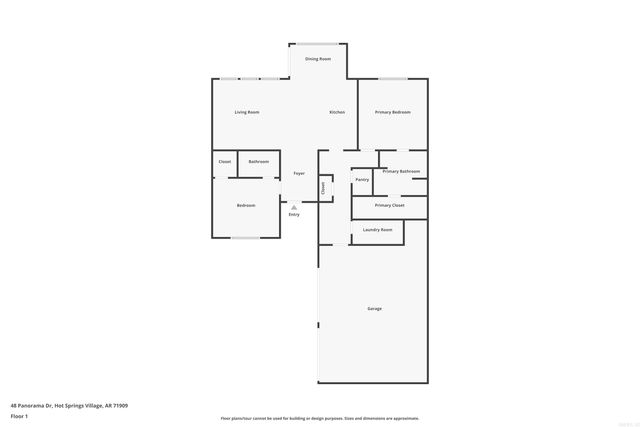 48 Panorama Drive, Hot Springs Village, AR 71909
