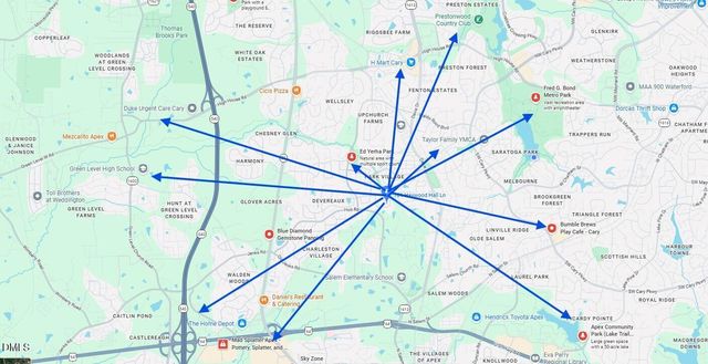 101 Haywood Hall Lane, Cary, NC 27519