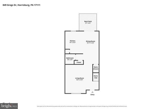 849 GREGS DR, Harrisburg, PA 17111