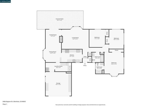 5456 Degnan Dr, Martinez, CA 94553