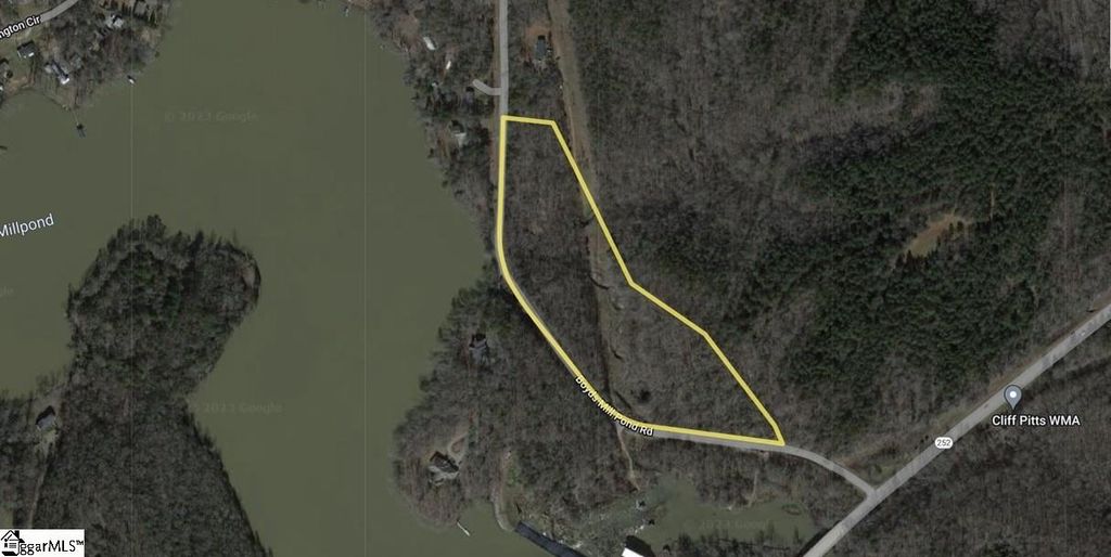 Boyds Mill Pond Road, Laurens, SC 29360