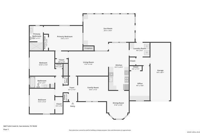 3607 FALLS CREEK DR, San Antonio, TX 78230