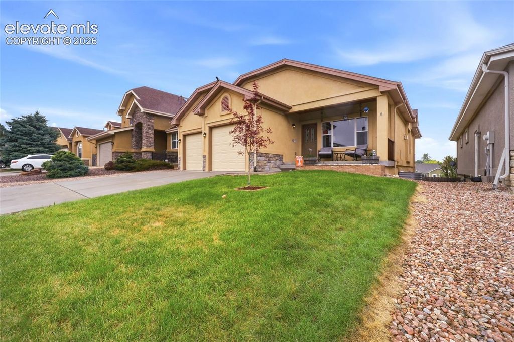 5259 Fossil Butte Drive, Colorado Springs, CO 80923 — exterior