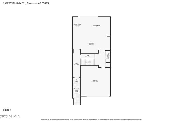 1912 W KINFIELD Trail, Phoenix, AZ 85085