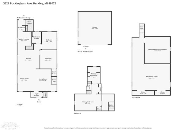 3621 Buckingham Avenue, Berkley, MI 48072