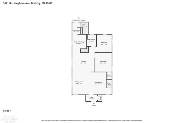 3621 Buckingham Avenue, Berkley, MI 48072