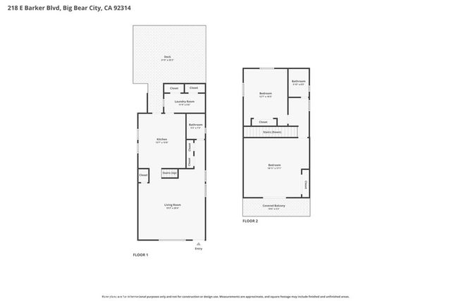 218 E Barker Boulevard, Big Bear City, CA 92314