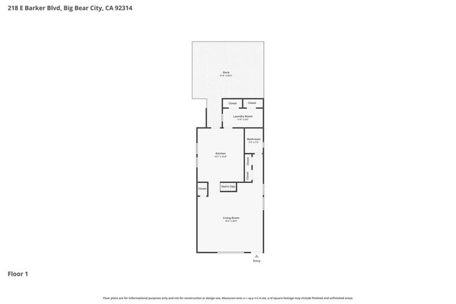 218 E Barker Boulevard, Big Bear City, CA 92314
