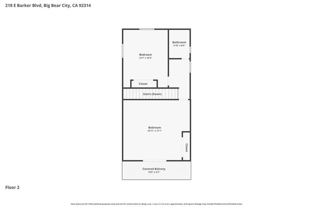 218 E Barker Boulevard, Big Bear City, CA 92314