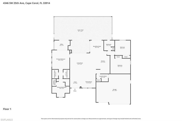 4346 SW 25th AVE, Cape Coral, FL 33914