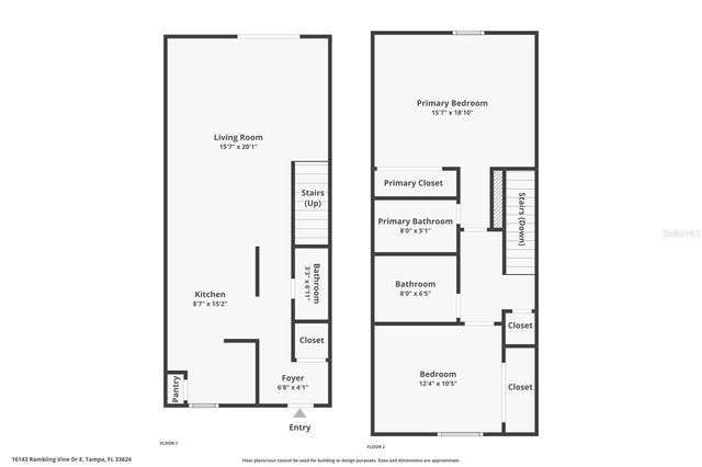 16143 RAMBLING VINE DRIVE E, Tampa, FL 33624