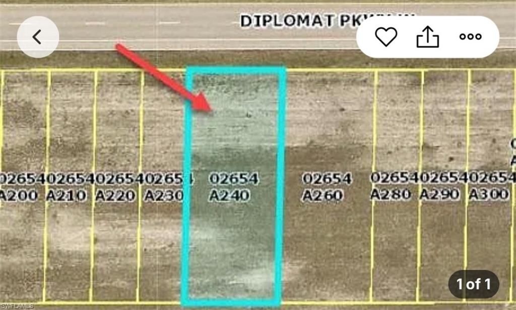 Image 1 of property listing at 642 Diplomat PKWY W, Cape Coral, FL 33993
