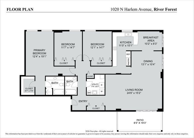 1020 N Harlem Avenue 1E, River Forest, IL 60305