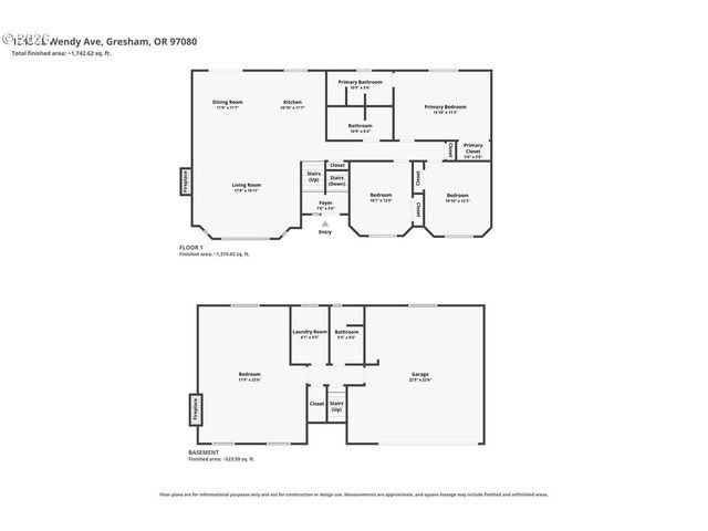 1343 Se WENDY Ave, Gresham, OR 97080