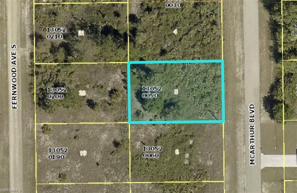 414 McArthur BLVD, LEHIGH ACRES, FL 33974 — exterior