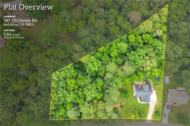 587 J B Owens Road, Bethlehem, GA 30620