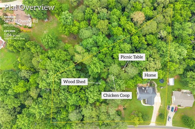 587 J B Owens Road, Bethlehem, GA 30620
