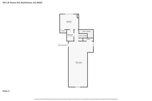 587 J B Owens Road, Bethlehem, GA 30620