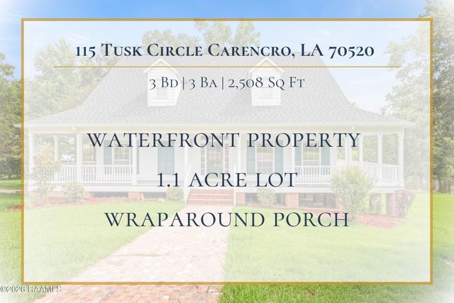 115 Tusk Circle, Carencro, LA 70520