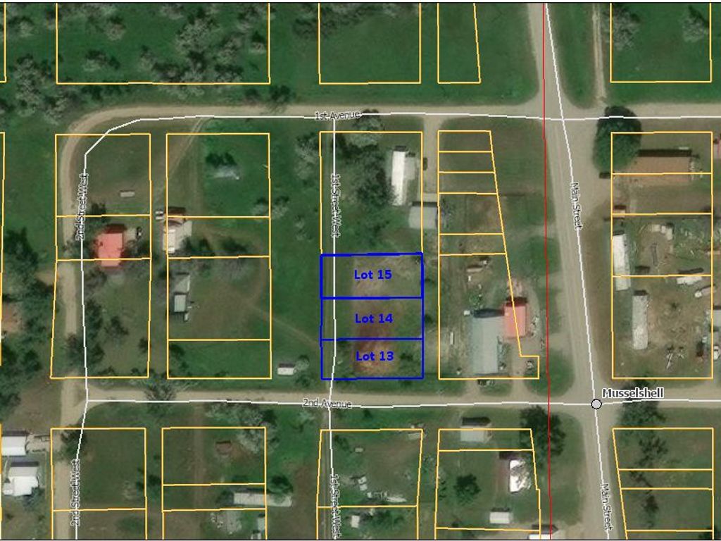 Lots 13-15 1st Ave, Musselshell, Other, MT 59059