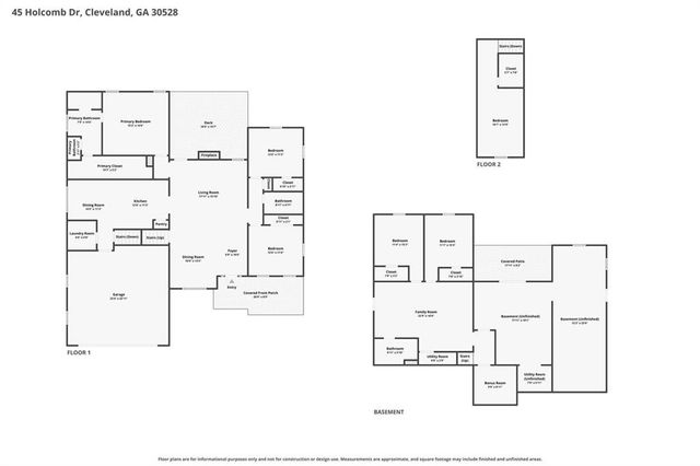 45 Holcomb Drive, Cleveland, GA 30528