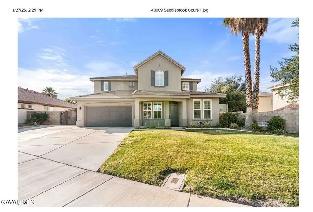 40609 Saddle Brook Court, Palmdale, CA 93551
