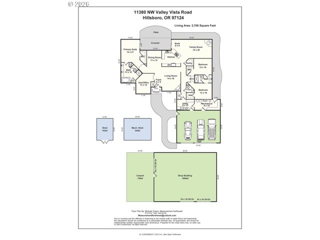 11380 Nw VALLEY VISTA Rd, Hillsboro, OR 97124