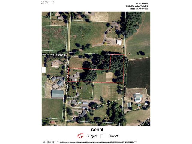 11380 Nw VALLEY VISTA Rd, Hillsboro, OR 97124