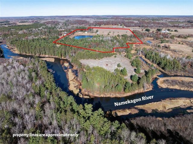 W 501 E River Road, Hayward, WI 54843