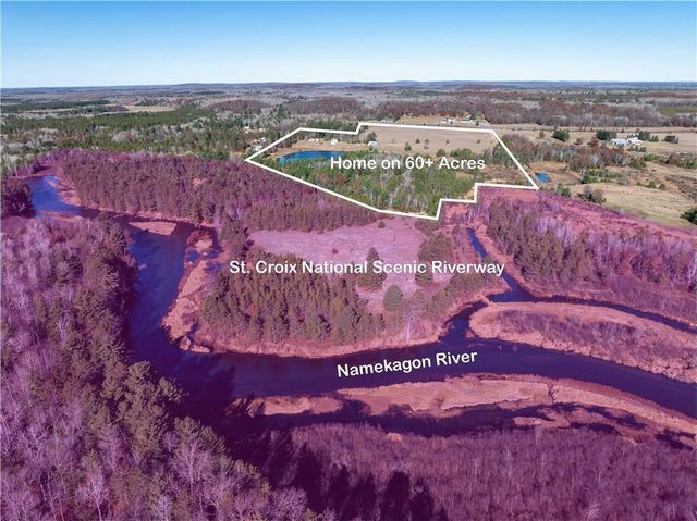 W 501 E River Road, Hayward, WI 54843