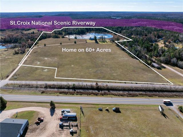 W 501 E River Road, Hayward, WI 54843