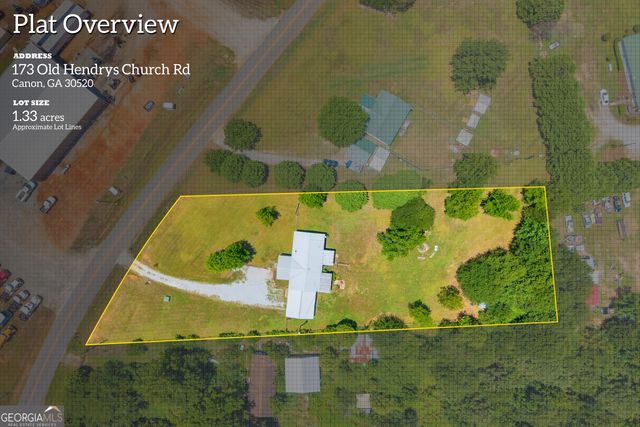 173 Old Hendry's Ch Road, Canon, GA 30520