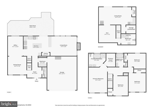 6106 CROWN GRANT DR, Spotsylvania, VA 22553