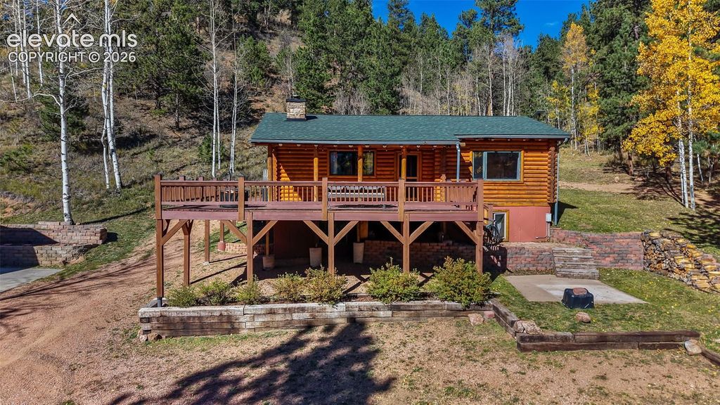 9775 Canyon Drive, Woodland Park, CO 80863 — exterior