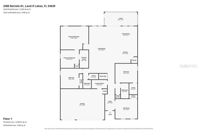 2480 BARTOLO DRIVE, Land O Lakes, FL 34639