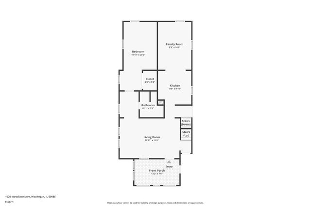 1020 Woodlawn Avenue, Waukegan, IL 60085