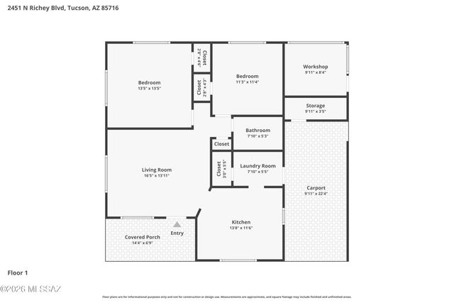 2451 N Richey Boulevard, Tucson, AZ 85716