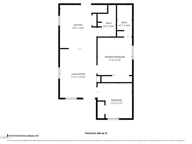 955 W Holt Street, Mebane, NC 27302