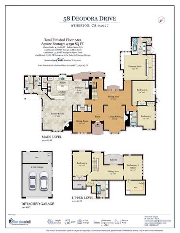 58 Deodora Drive, Atherton, CA 94027