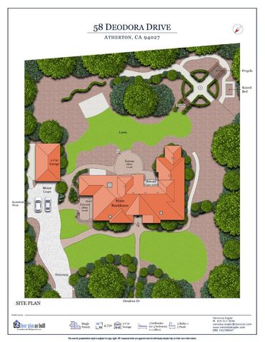 58 Deodora Drive, Atherton, CA 94027