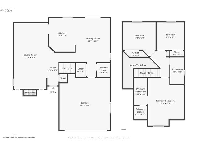 1321 Se 159TH Ave, Vancouver, WA 98683