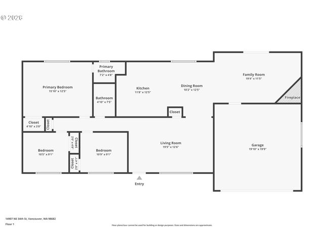 14907 Ne 34TH St, Vancouver, WA 98682